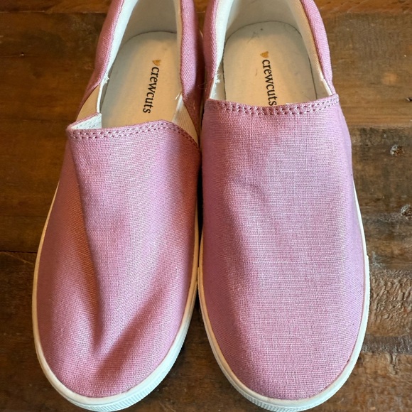 J. Crew Pink Kids Slip-on Sneakers - Picture 1 of 4